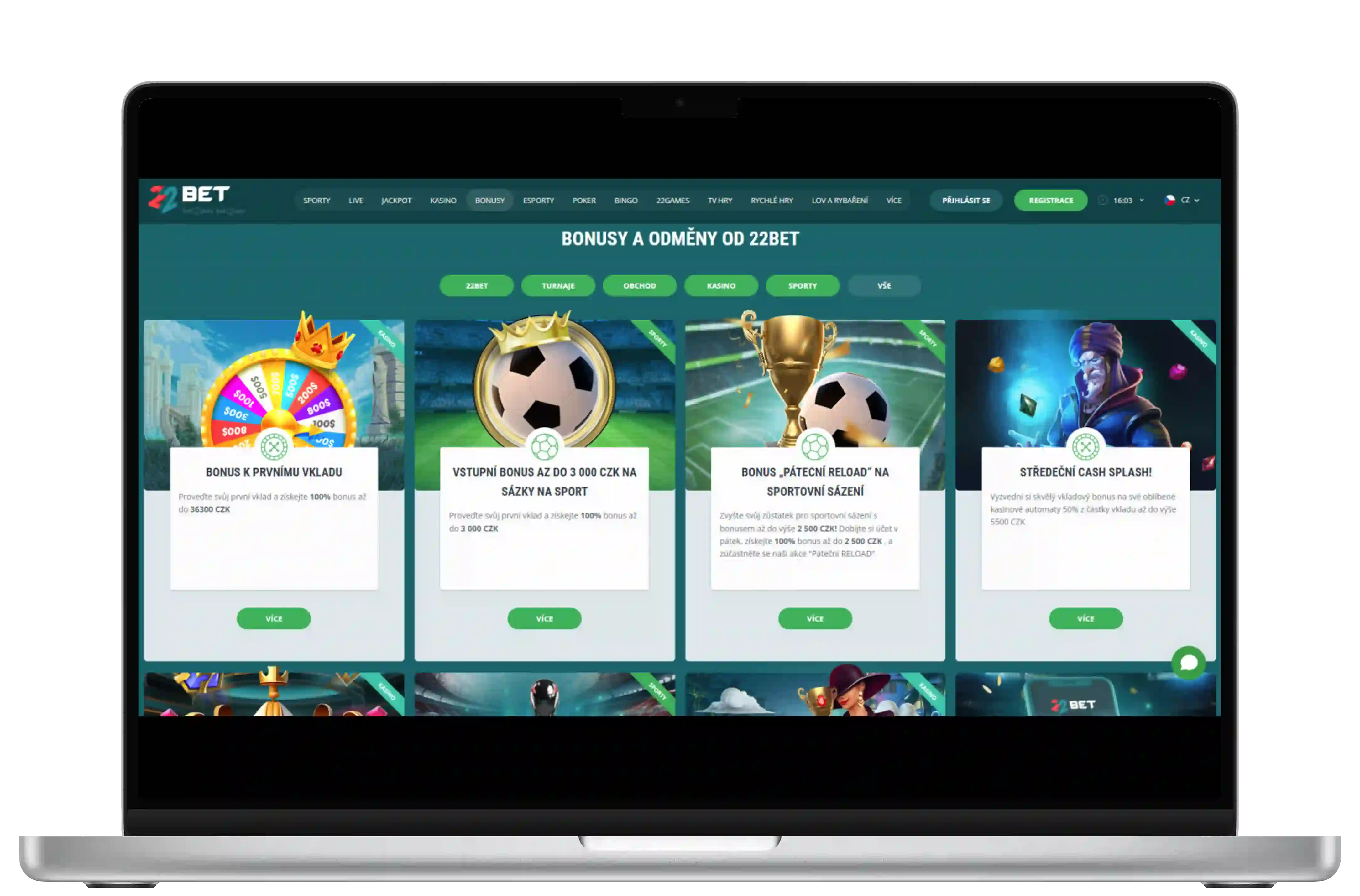 22Bet Bonuses