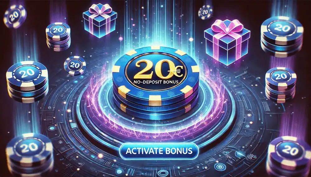 Aktivace 20 € bez vkladu v českých kasinech