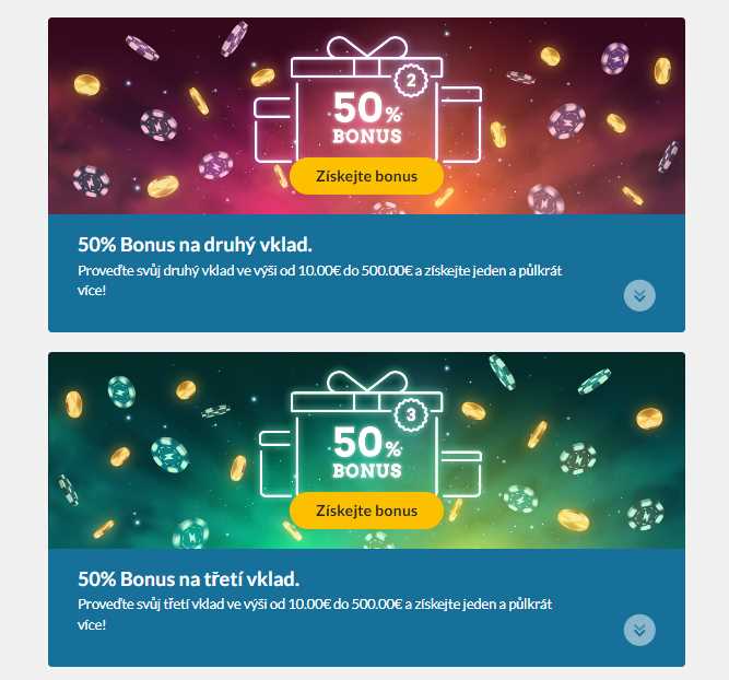 50% bonus na druhý vklad v Power Casino