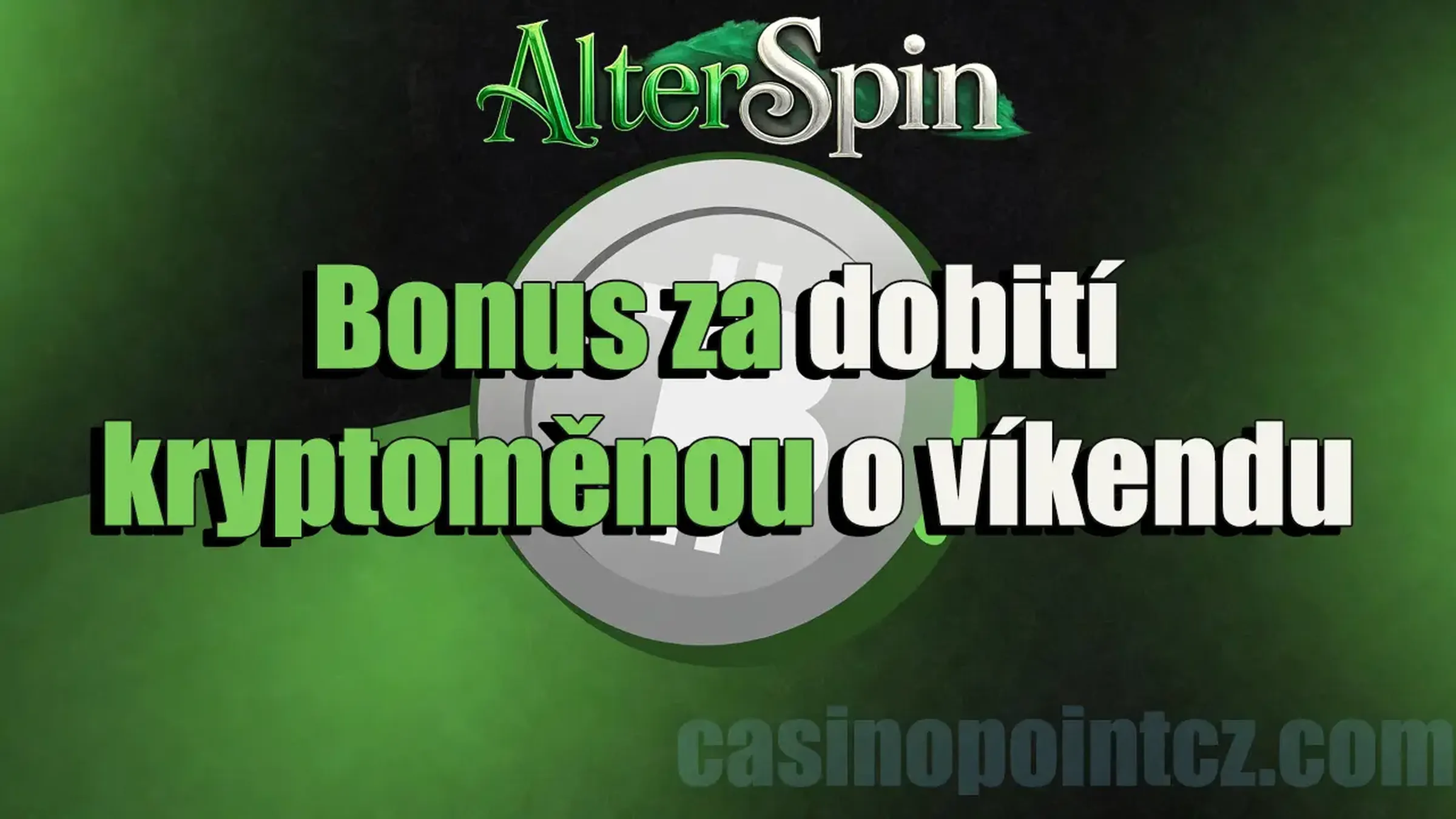 Bonus za dobití kryptoměnou o víkendu v AlterSpin Casino