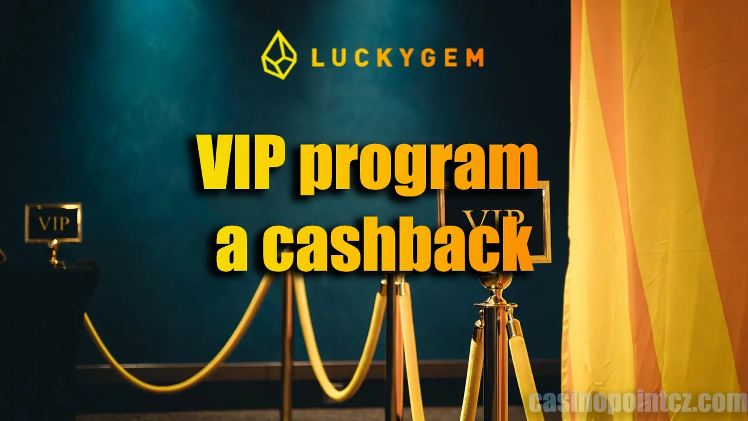 VIP program a cashback v Luckygem Casino