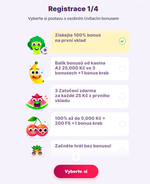 Nomini kasino registrace