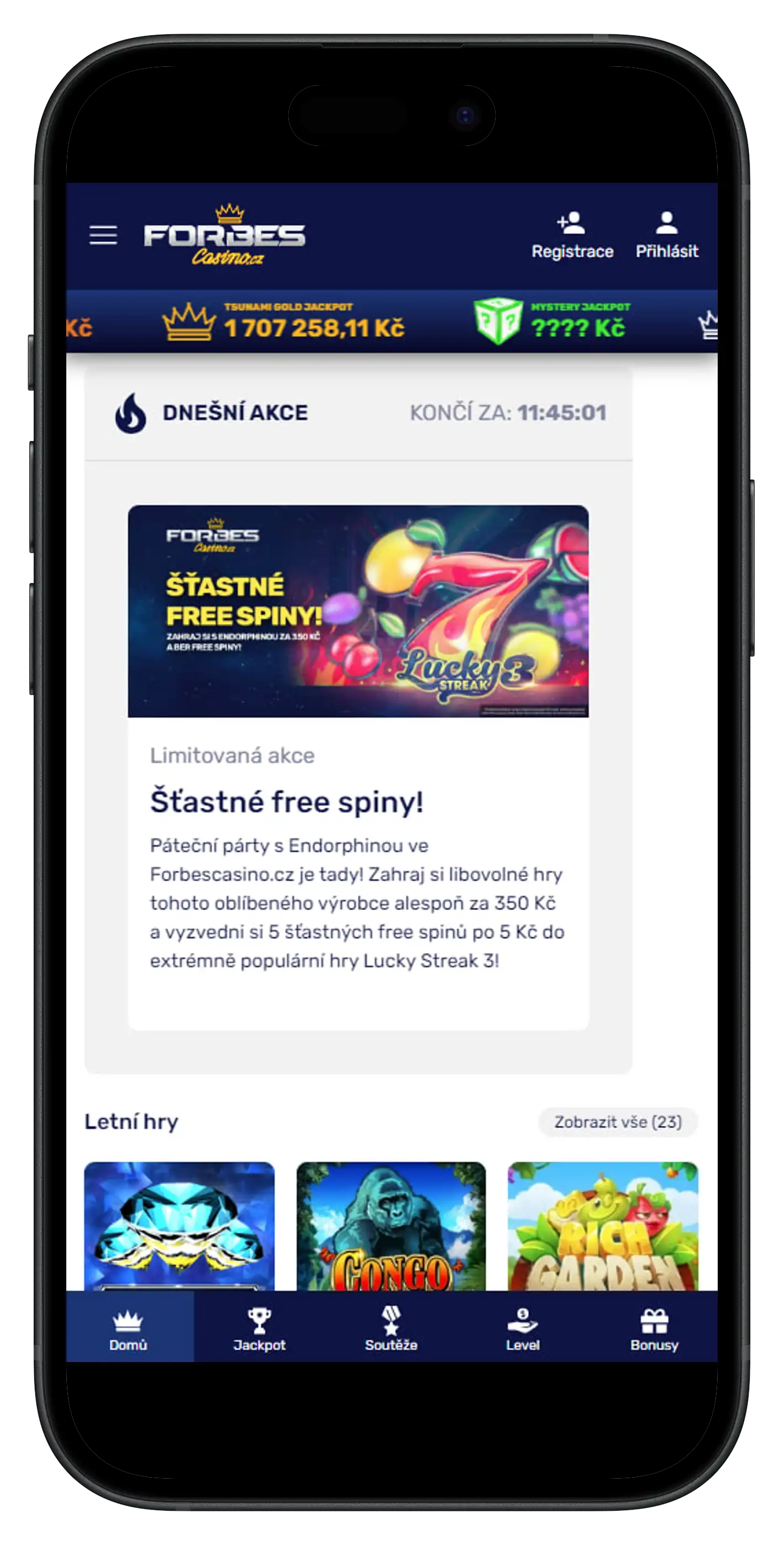 Mobilní verze Victoria Tip