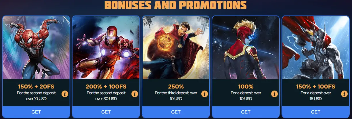 Bonusový program Marvel