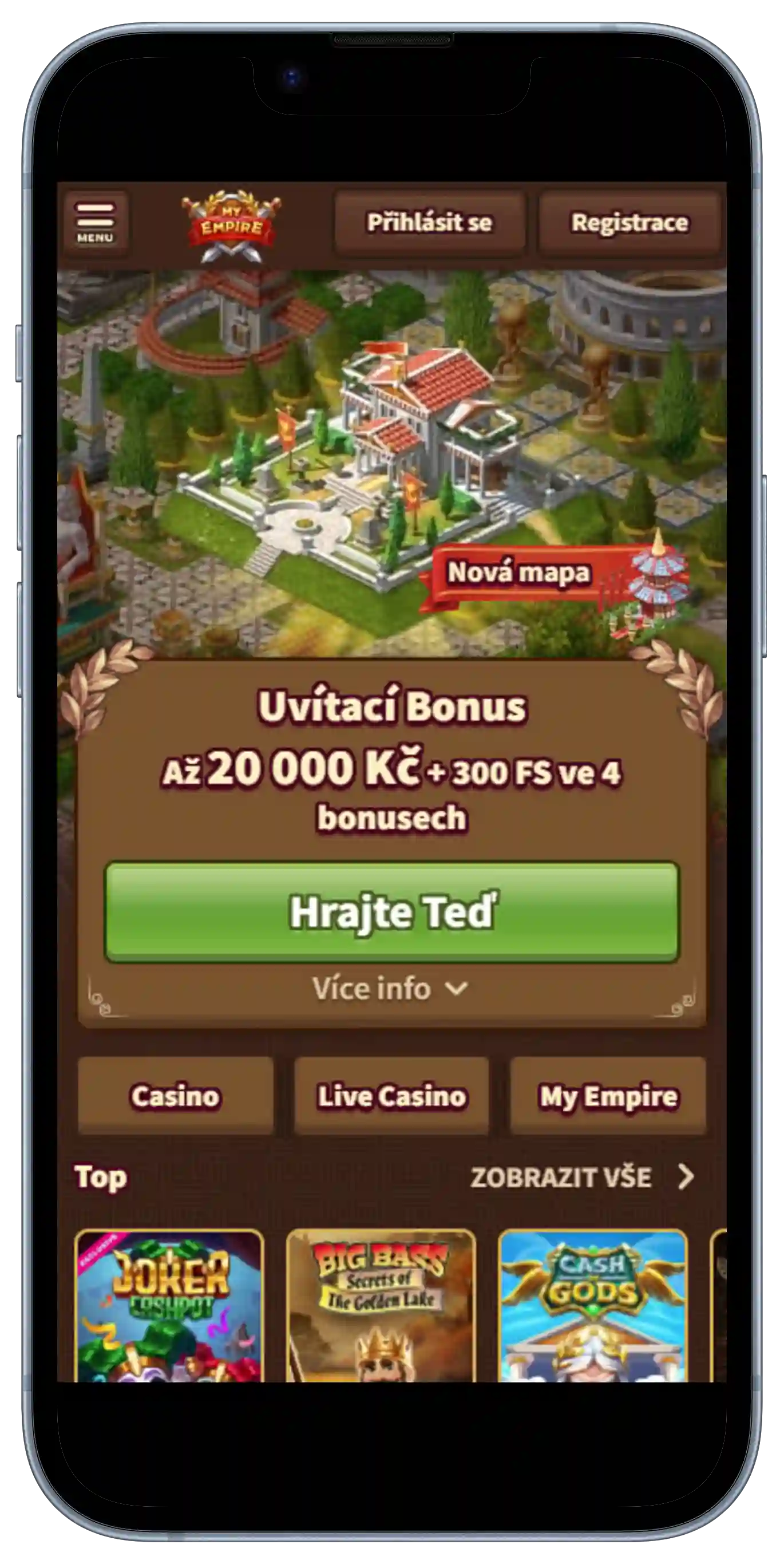 Mobilní verze My Empire