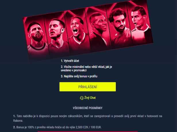 Rabona Online Casino Bonus