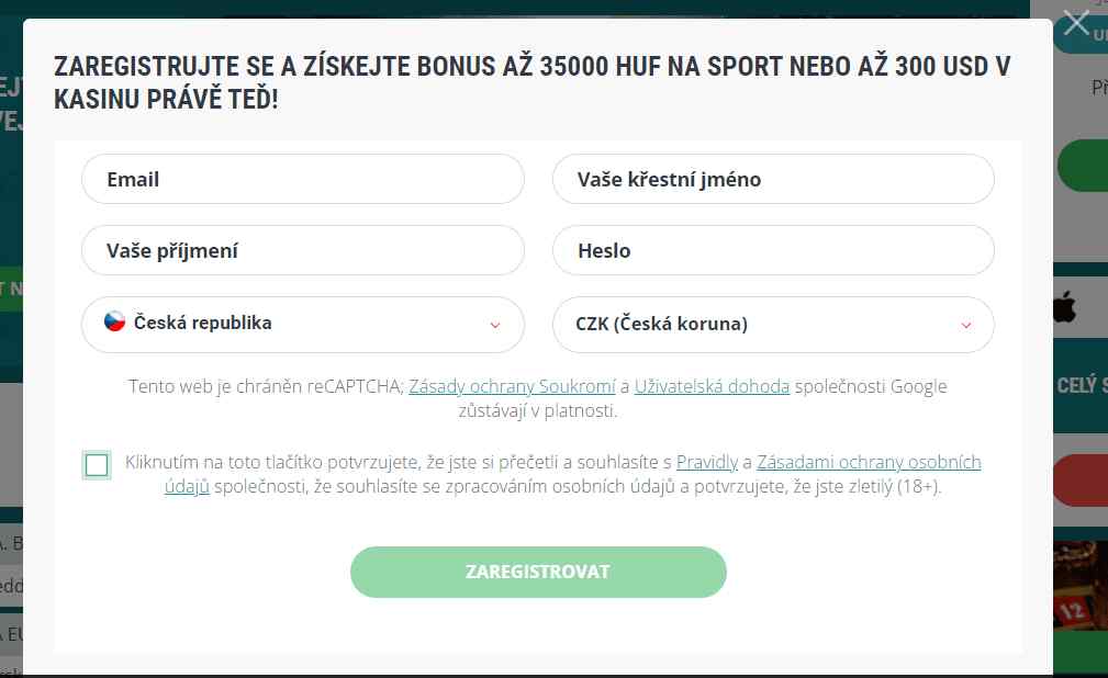 22Bet Casino Registrace