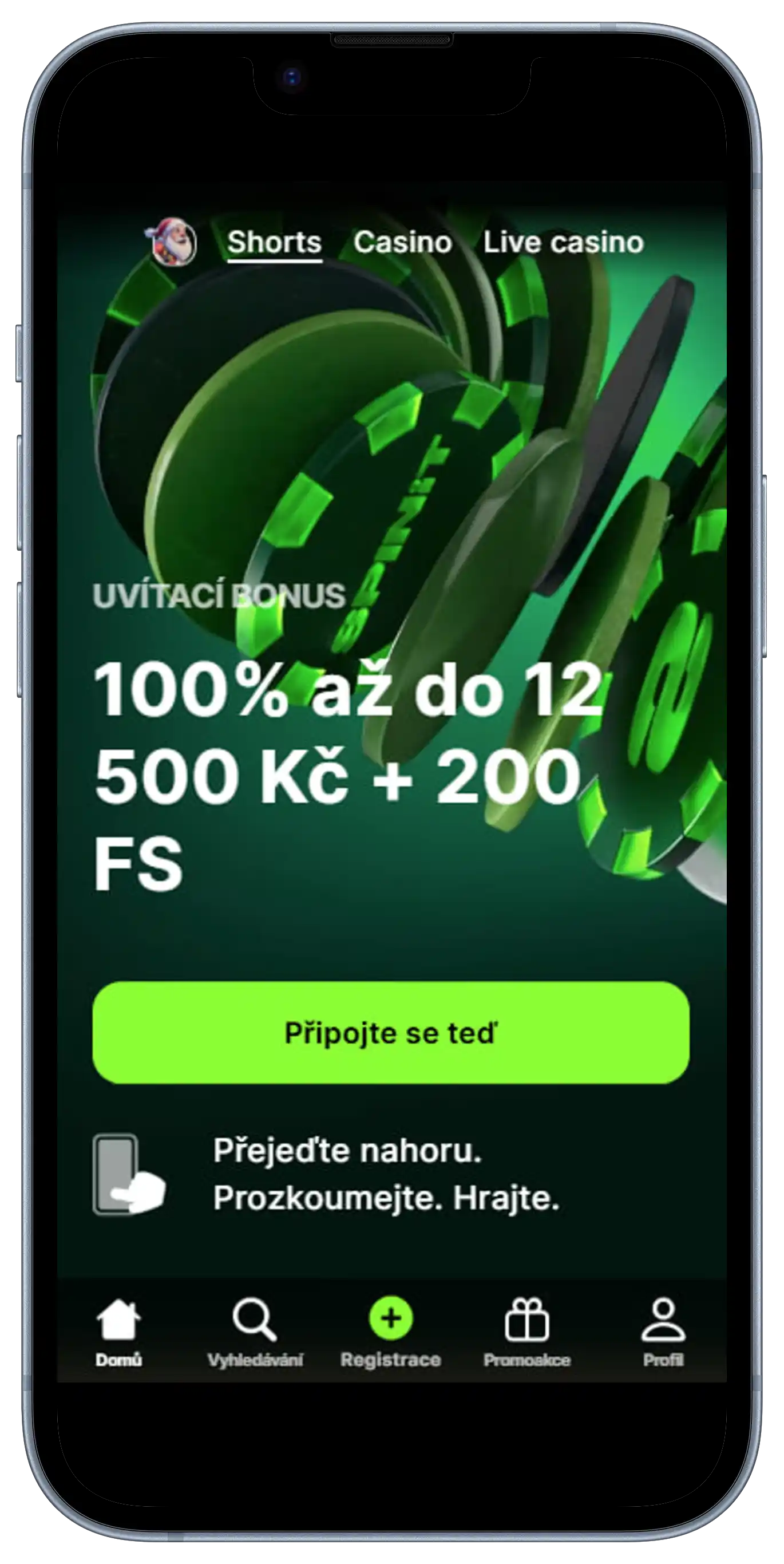 Spinit Mobilní verze